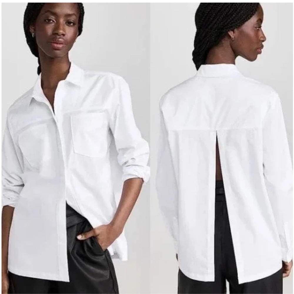 Good American Crisp White Shirt